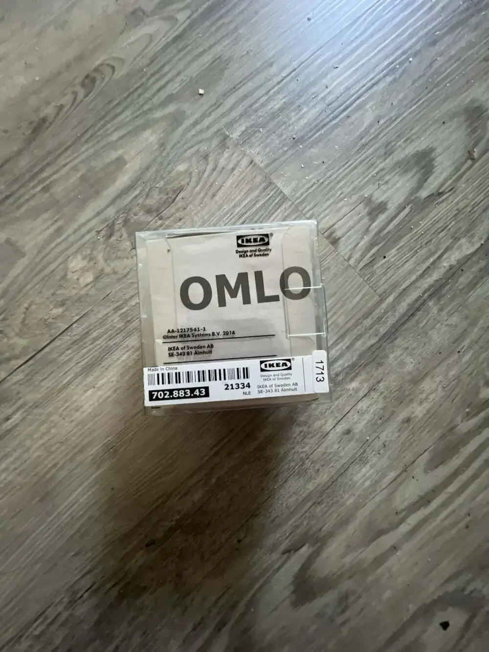 IKEA OMLOPP LED Spotlight Black 702.883.43 New in Box